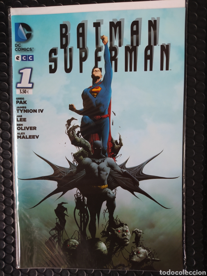C&oacute;mics: BATMAN/SUPERMAN #1-GREG PAK-ECC-NUEVO-BOLSA & BACKBOARD - Foto 1