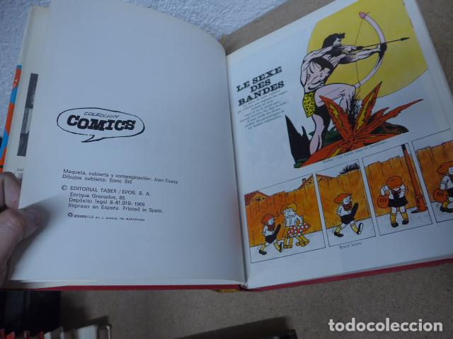 C&oacute;mics: Antiguo libro los heroes de papel, comics tebeos, 1969. - Foto 3
