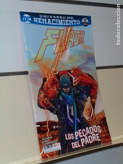 C&oacute;mics: UNIVERSO DC RENACIMIENTO FLASH N&ordm; 10-24 LOS PECADOS DEL PADRE DC COMICS - ECC - Foto 1