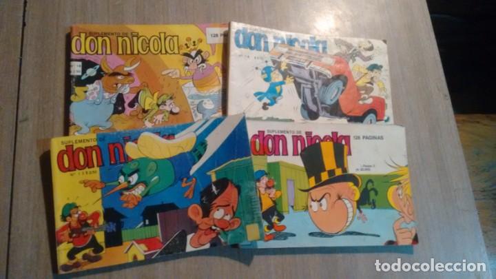 Comics: DON NICOLA - LOTE DE 4 COMICS -
