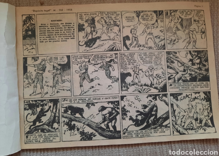 C&oacute;mics: ALBUM DE LUJO- JORGE Y FERNANDO- 1958 - Foto 3
