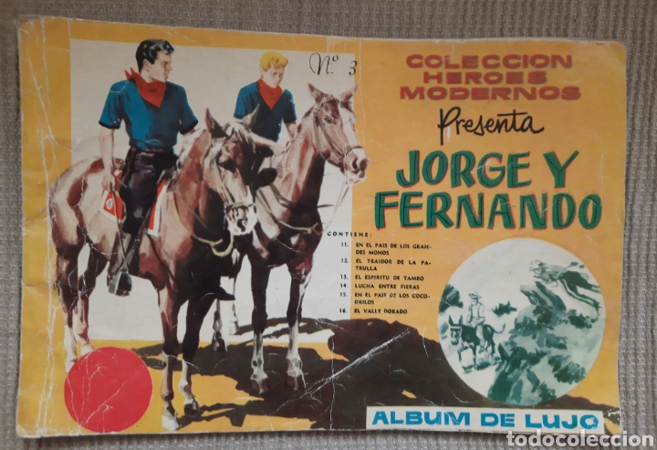 C&oacute;mics: ALBUM DE LUJO- JORGE Y FERNANDO- 1958 - Foto 1