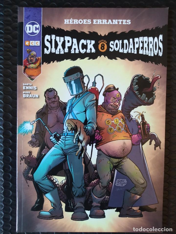 C&oacute;mics: DESCATALOGADO-SIXPACK & SOLDAPERROS-GARTH ENNIS-DC-ECC-NUEVO