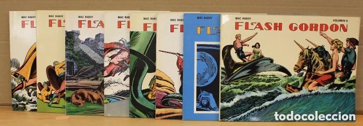 C&oacute;mics: Flash Gordon. Mac Raboy Ediciones BO Completa 8 tomos - Foto 1