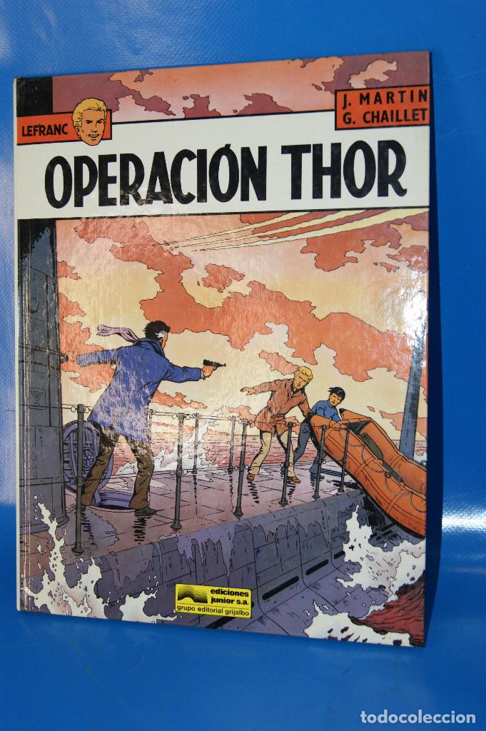 C&oacute;mics: Operaci&oacute;n Thor. Lefran. Ed. Grijalbo - Foto 1