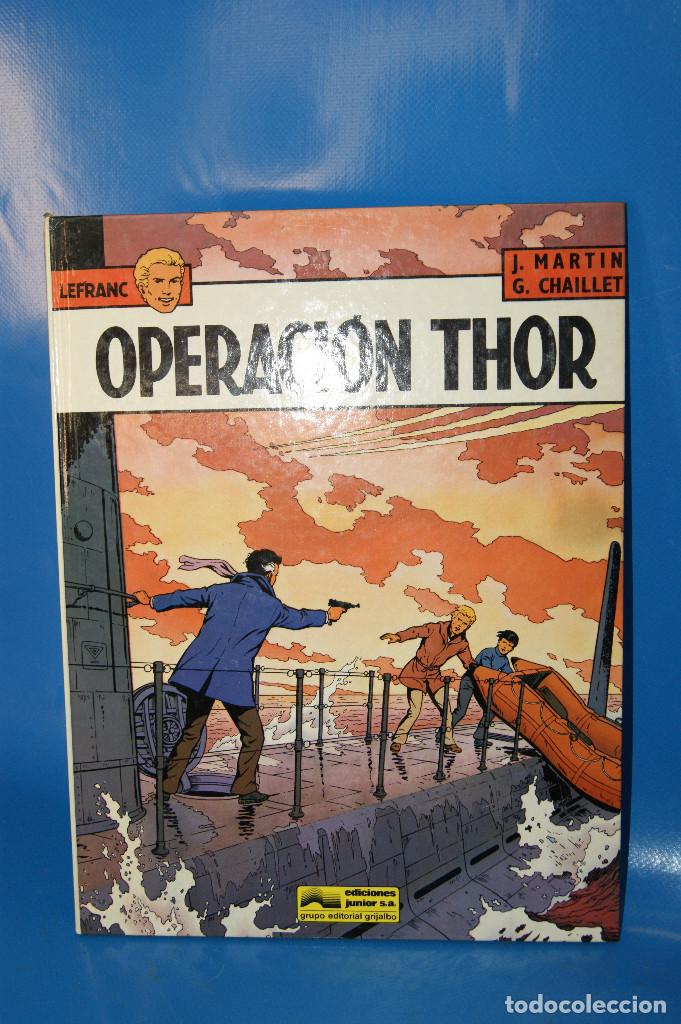 C&oacute;mics: Operaci&oacute;n Thor. Lefran. Ed. Grijalbo - Foto 2