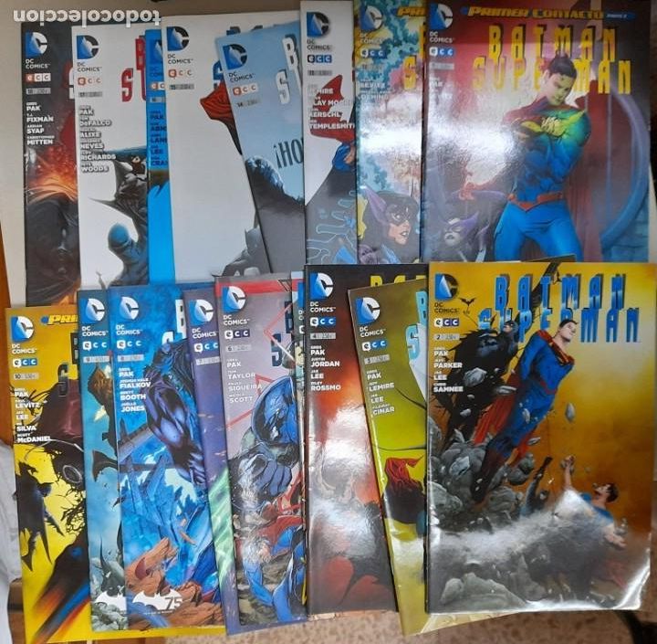 C&oacute;mics: BATMAN / SUPERMAN, LOTE DE 17 COMICS, DC, ECC, C9556 - Foto 1