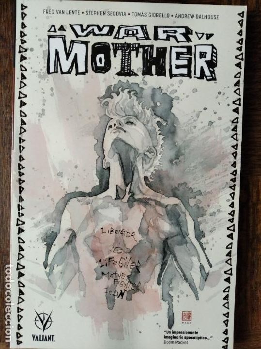 C&oacute;mics: WAR MOTHER DE FRED VAN LENTE- TOMO 0 AL 4 USA - VALIANT MEDUSA COMICS- RAISED BY WOLVES