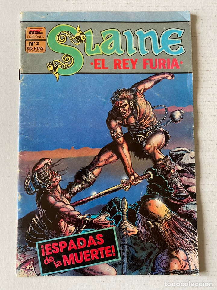 C&oacute;mics: SLAINE EL REY FURIA #2 MC EDICIONES - Foto 1