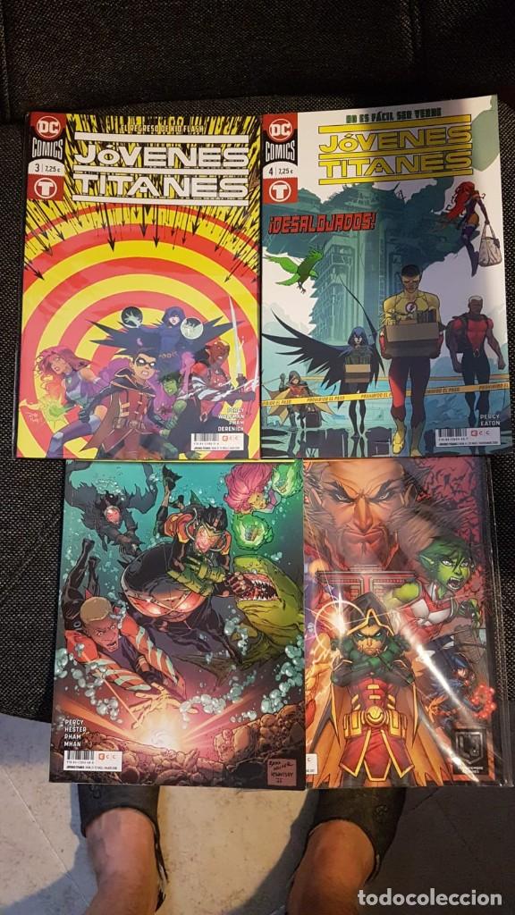 C&oacute;mics: JOVENES TITANES (OBRA COMPLETA 4 TOMOS) - RENACIMIENTO - ECC - Foto 1