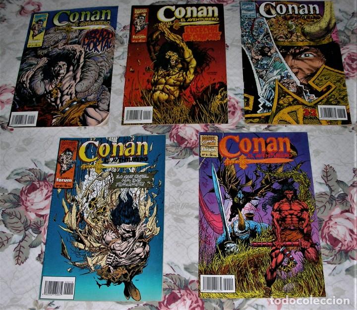 C&oacute;mics: CONAN el aventurero n&ordm; 3, 6, 8, 9, Y 10 - Foto 1