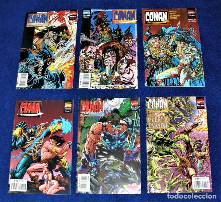 C&oacute;mics: CONAN COMICS N&ordm; 2,3,4,6,7 Y 9 - Foto 1