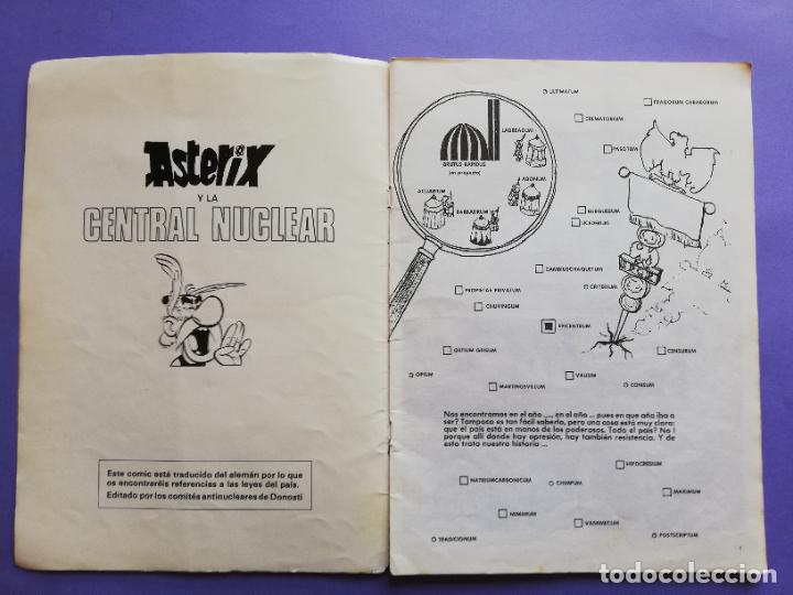 C&oacute;mics: ASTERIX Y LA CENTRAL NUCLEAR COMITES ANTINUCLEARES DE DONOSTI - Foto 3
