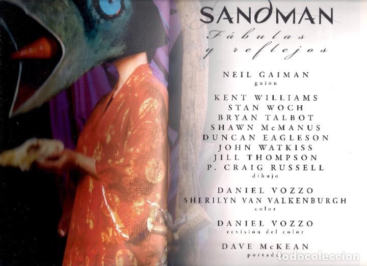 C&oacute;mics: Sandman n&ordm; 6. Neil Gaiman. F&aacute;bulas y reflejos. ECC ediciones. 2014 - Foto 2