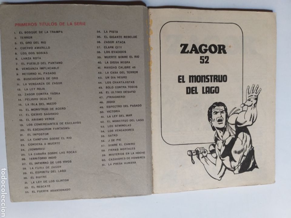 C&oacute;mics: Zagor 52 . El monstruo del lago - Foto 7