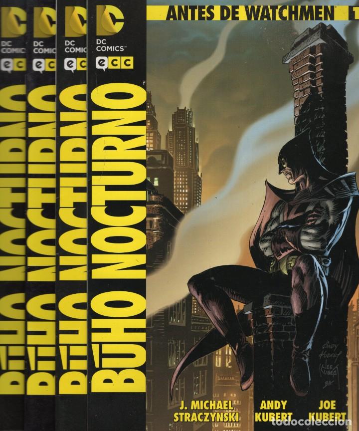 C&oacute;mics: ANTES DE WATCHMEN BUHO NOCTURNO COMPLETA 1 A 4 - ECC - IMPECABLE - Foto 1