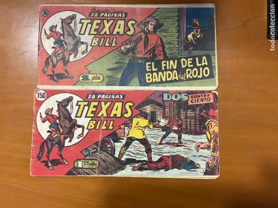 C&oacute;mics: texas bill n&ordm; 76 y 150 se venden sueltos - Foto 1