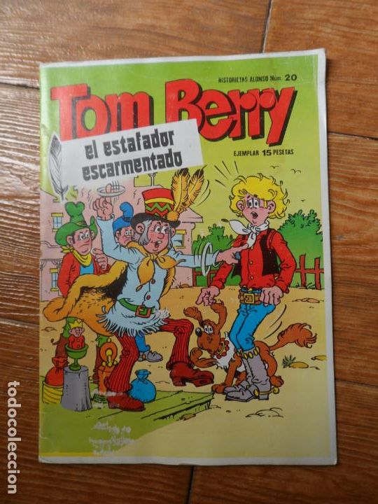 C&oacute;mics: TOM BERRY N&ordm; 20. EL ESTAFADOR ESCARMENTADO. EDICIONES ALONSO - Foto 1