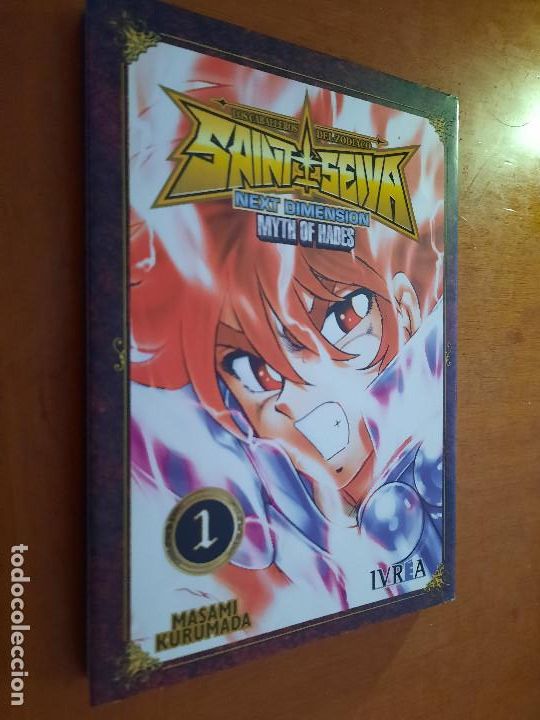 Comics: SAINT SEIYA 1. NEST DIMENSION. MYTH OF HADES. IVREA. R&Uacute;STICA. BUEN ESTADO. MANGA e3 a