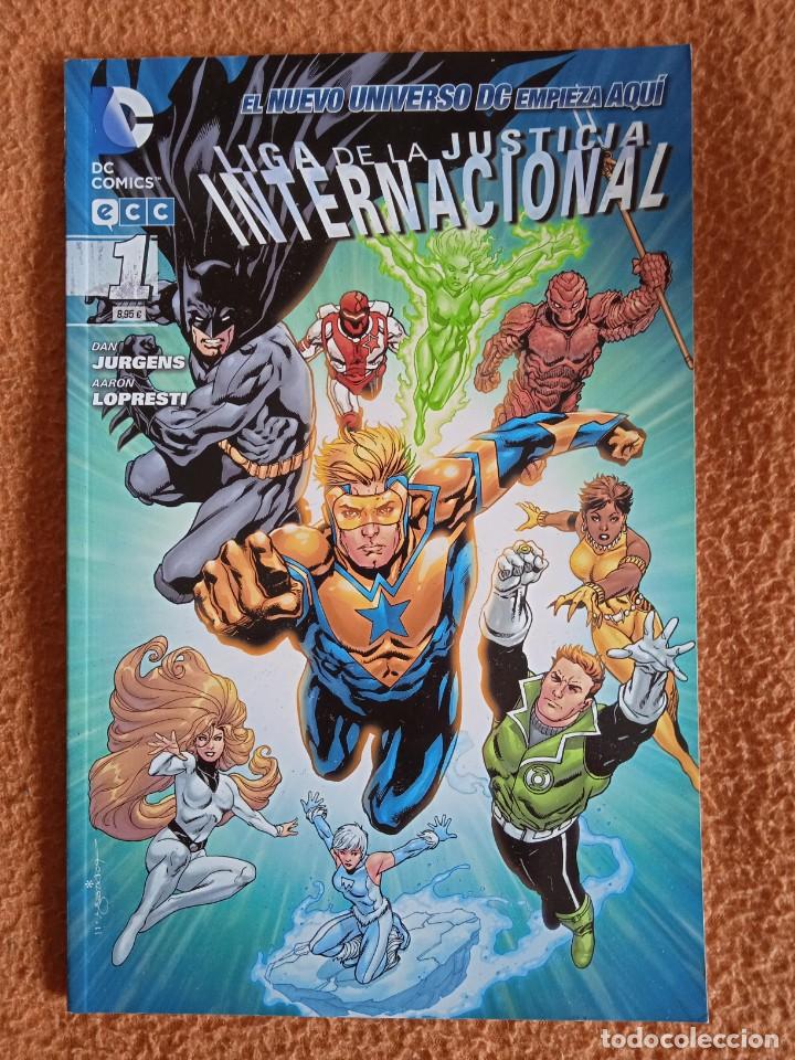 C&oacute;mics: LIGA DE LA JUSTICIA INYERNACIONAL 1-ECC DC COMICS - Foto 1