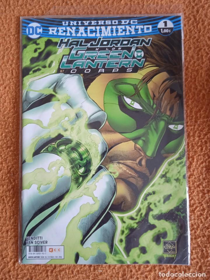 C&oacute;mics: HAL JORDAN Y LOS GREEN LANTERN CORPS 1-ECC DC COMICS - Foto 1