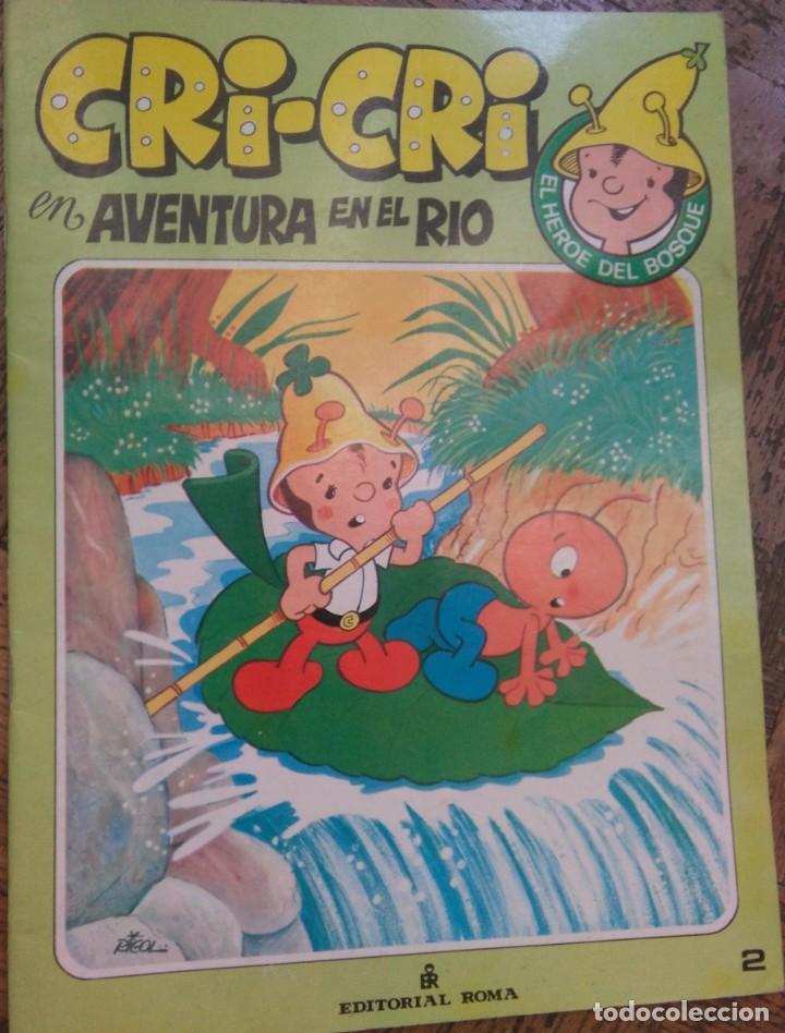 C&oacute;mics: 2 tebeos de Cri-Cri, el h&eacute;roe del bosque 1984 - Foto 2