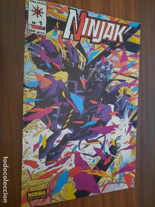 C&oacute;mics: NINJAK 1. VALIANT. GRAPA. NORMA EDITORIAL. BUEN ESTADO - Foto 1