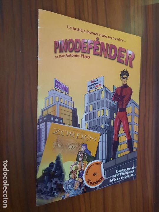 Comics: PINODEFENDER. JOSE ANTONIO PINO. GRAPA. AUTOEDITADO. BUEN ESTADO. DIFICIL