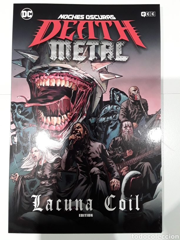 C&oacute;mics: Noches oscuras. Death metal 3 Lacuna Coil edition (R&uacute;stica) - ECC c&oacute;mics - Foto 1