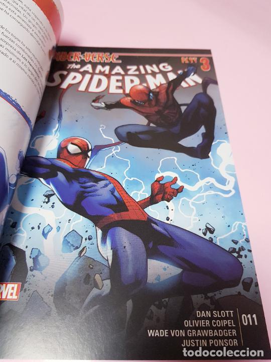 C&oacute;mics: COMIC-ASOMBROSO SPIDERMAN-UNIVERSO SPIDERMAN-MARVEL-PANINI-103-AR-2015-EXCELENTE - Foto 11