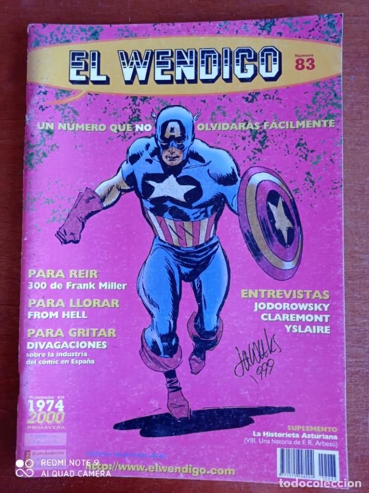 C&oacute;mics: EL WENDIGO. REVISTA DE ESTUDIO DEL COMIC. N&ordm; 83 - Foto 1