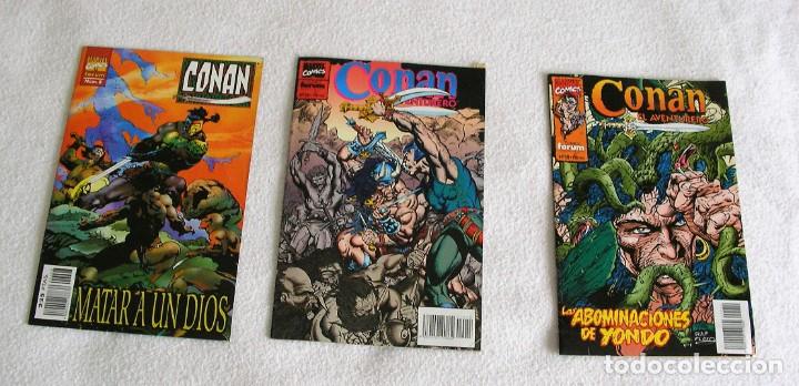 C&oacute;mics: CONAN EL B&Aacute;RBARO (tres n&uacute;meros) - Foto 1