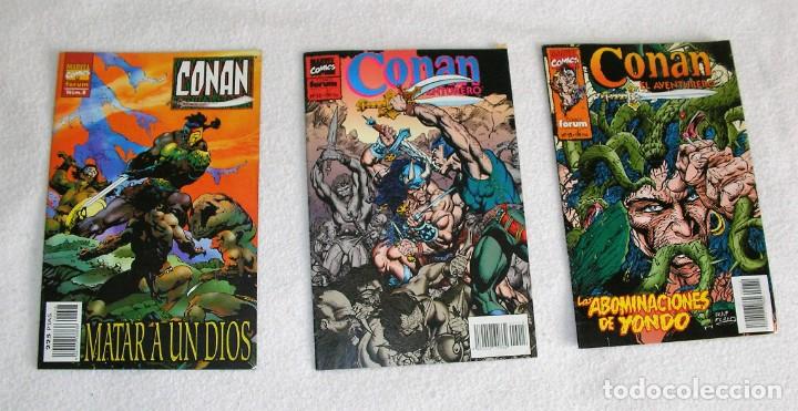 C&oacute;mics: CONAN EL B&Aacute;RBARO (tres n&uacute;meros) - Foto 2