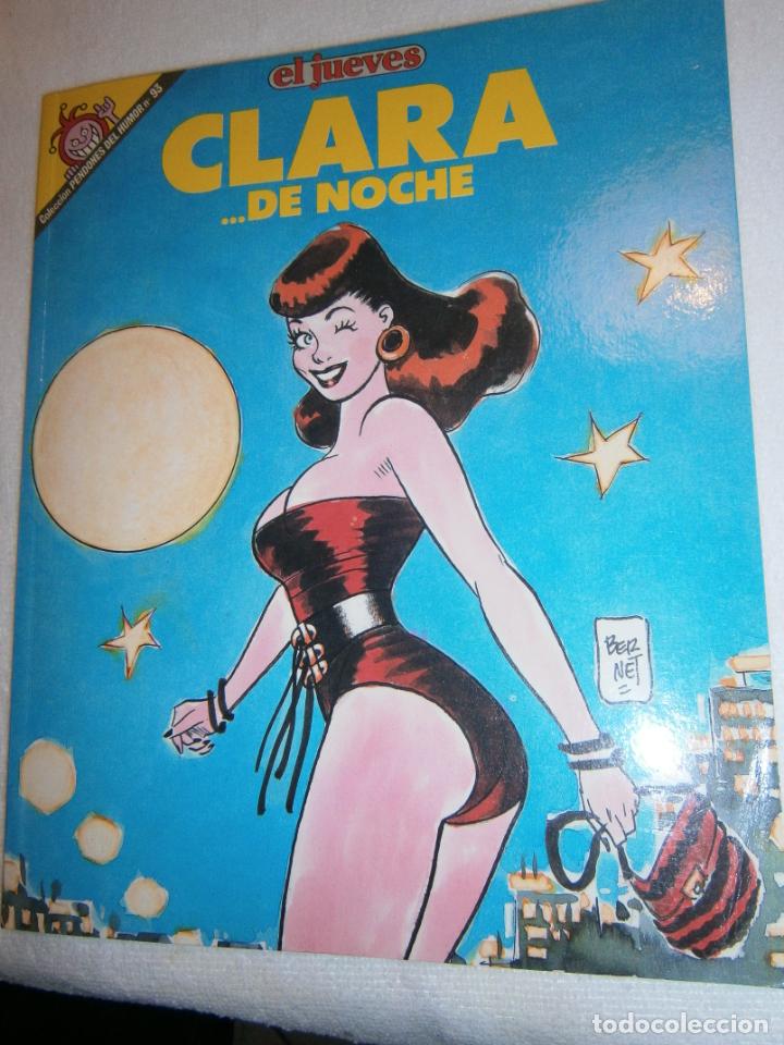 C&oacute;mics: ANTIGUO COMIC - PENDONES DEL HUMOR - EL JUEVES - CLARA ... DE NOCHE - Foto 1