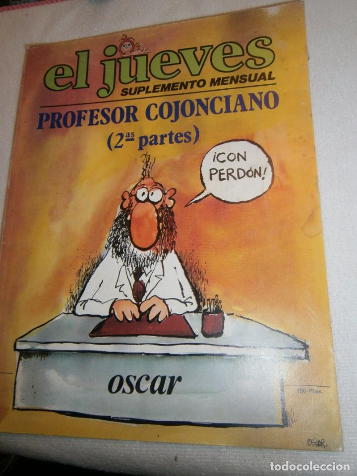 C&oacute;mics: ANTIGUO COMIC - SUPLEMENTO MENSUAL - EL JUEVES - PROFESOR COJONCIANO - LCA - Foto 1