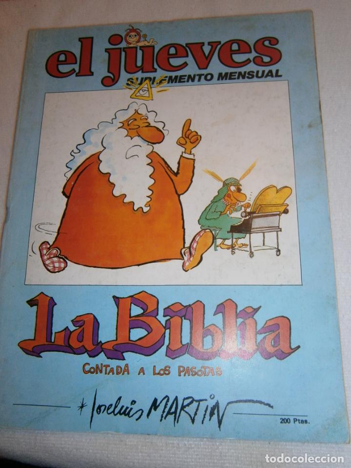 C&oacute;mics: ANTIGUO COMIC - EL JUEVES - LA BIBLIA CONTADA A LOS PASOTAS - LCA - Foto 1