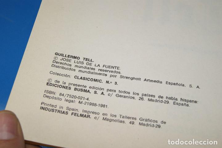 C&oacute;mics: Comic GUILLERMO TELL , DE CHIQUI DE LA FUENTE, DE SEDMAY EDICIONES - Foto 5