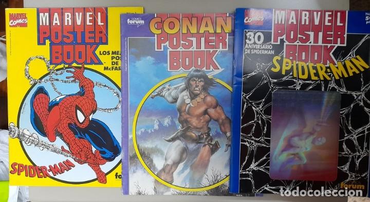 C&oacute;mics: MARVEL POSTER BOOK, LOTE DE 3 EJEMPLARES, C9562 - Foto 1