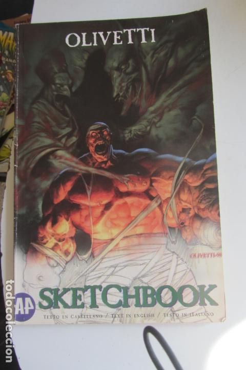 C&oacute;mics: OLIVETTI SKETCHBOOK ARIEL A4 arx231 - Foto 1
