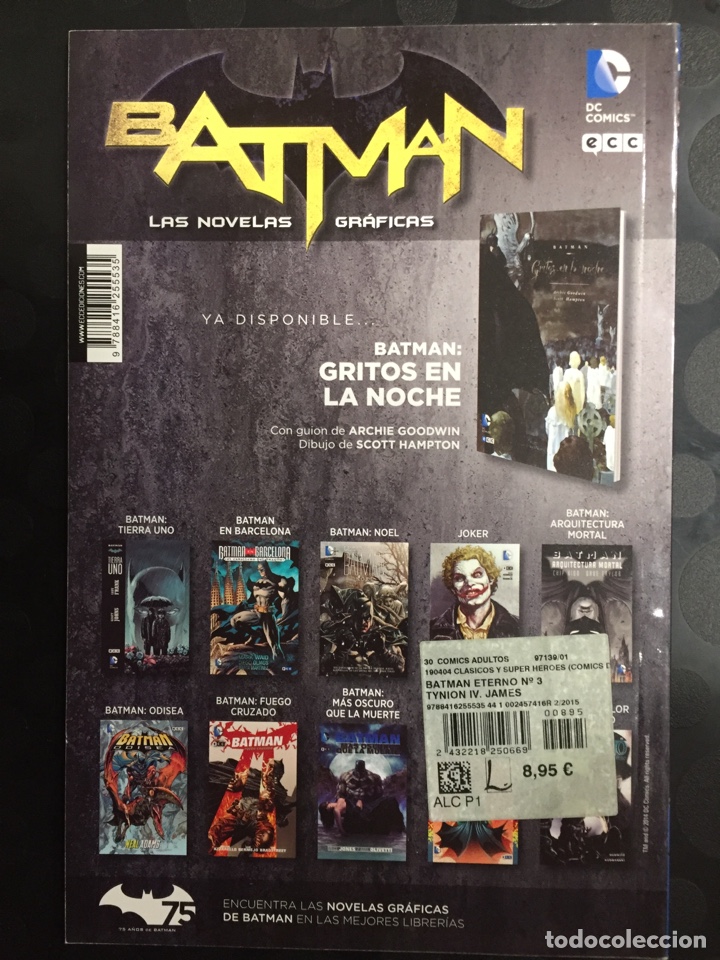 C&oacute;mics: BATMAN ETERNO N.3 EL PASADO INSEPULTO ECC DC ( 2014/2015 ) - Foto 2