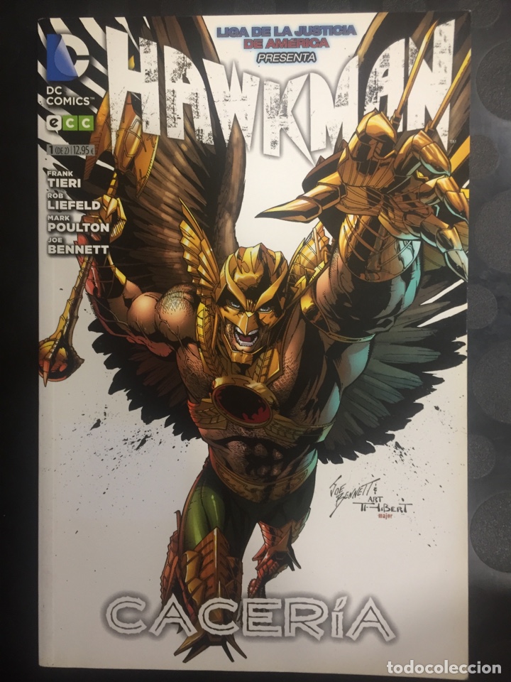 C&oacute;mics: HAWKMAN N.1 CACER&Iacute;A DC NUEVO UNIVERSO ECC ( 2013 ) - Foto 1