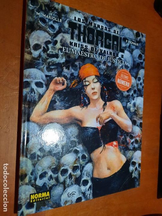 C&oacute;mics: LOS MUNDOS DE THORGAL. EL MAESTRO DE JUSTICIA. KRISS DE VALNOR 8. BUEN ESTADO caj 58