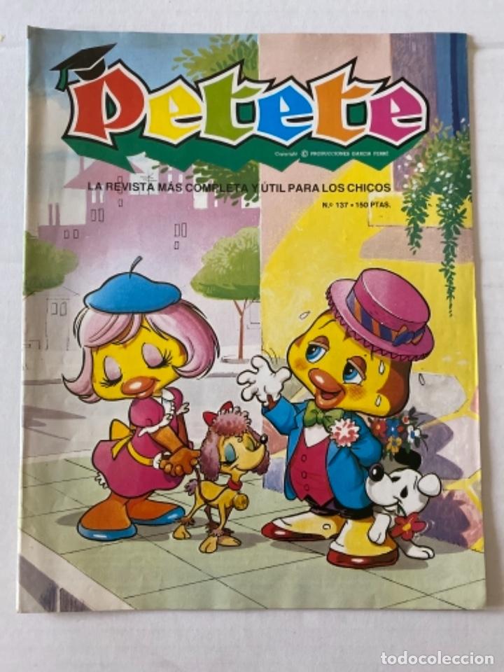 C&oacute;mics: PETETE 137 - Revista infantil PTT - Foto 1