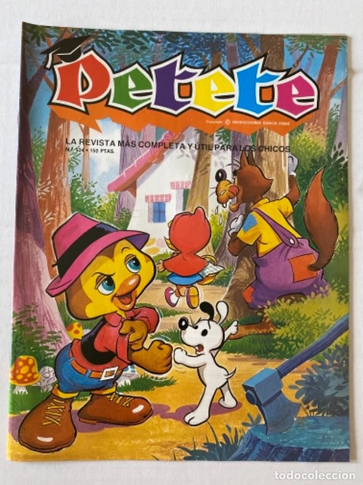 C&oacute;mics: PETETE 134 - Revista infantil PTT - Foto 1