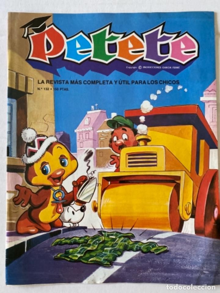 C&oacute;mics: PETETE 132 - Revista infantil PTT - Foto 1