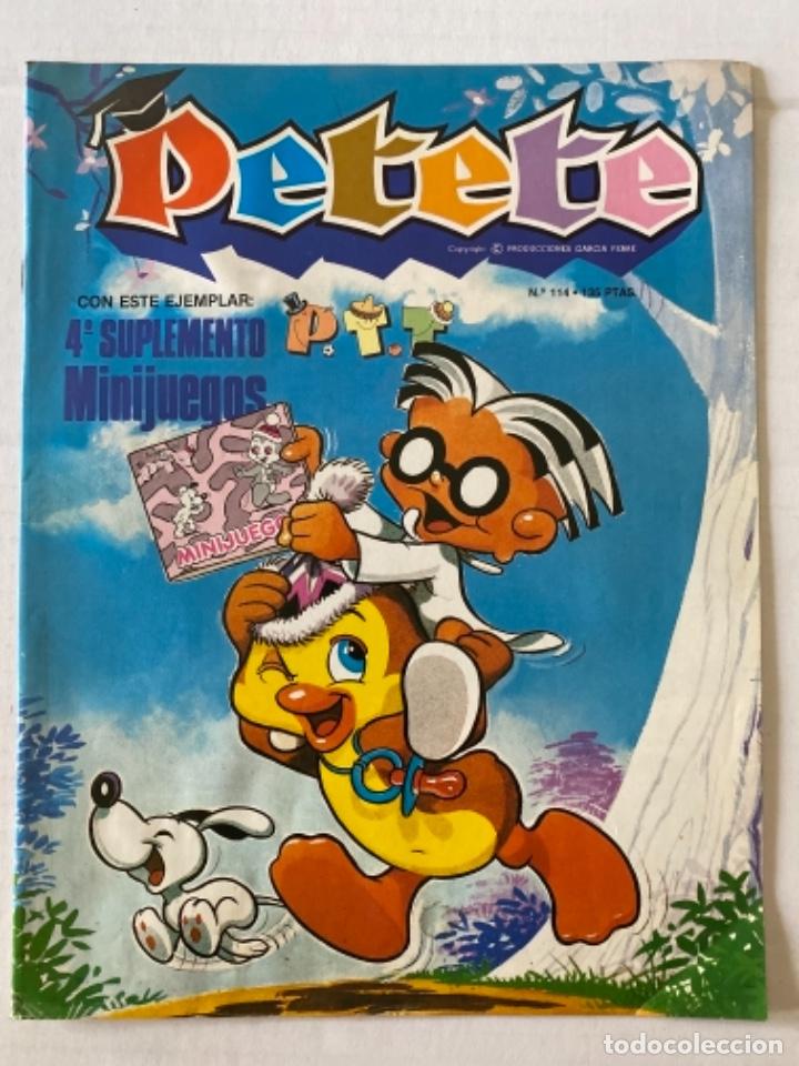 C&oacute;mics: PETETE - 114 - Revista infantil PTT - Foto 1