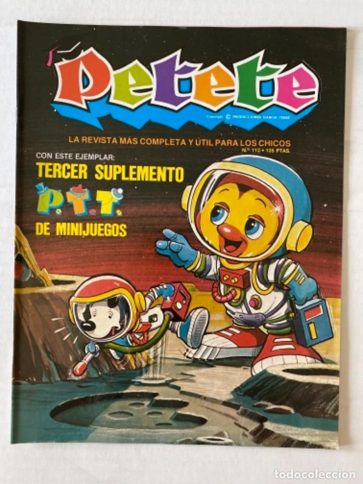 C&oacute;mics: PETETE - 112 - Revista infantil PTT - Foto 1