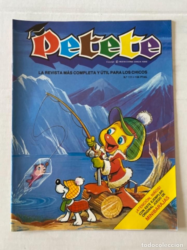 C&oacute;mics: PETETE - 111 - Revista infantil PTT - Foto 1