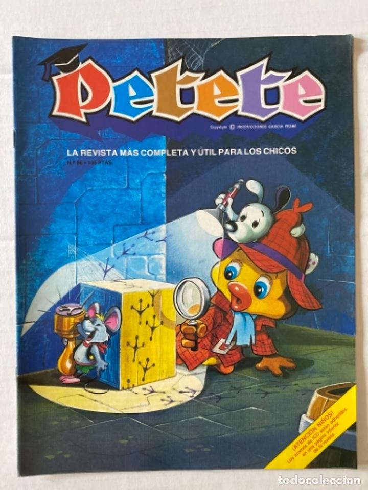 C&oacute;mics: PETETE - 96 - Revista infantil PTT - Foto 1