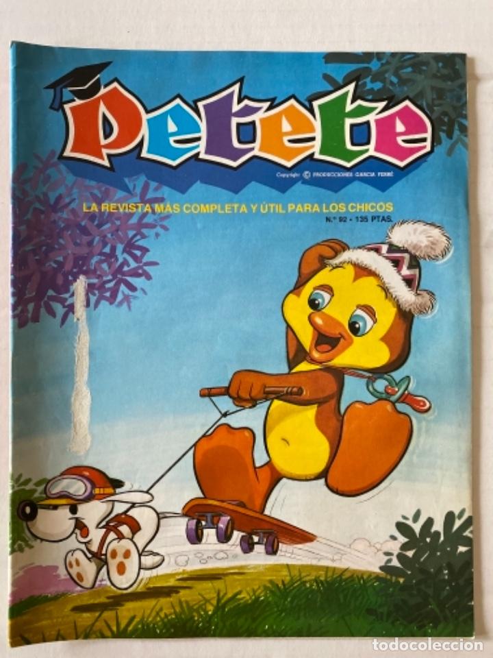 C&oacute;mics: PETETE - 92 - Revista infantil PTT - Foto 1